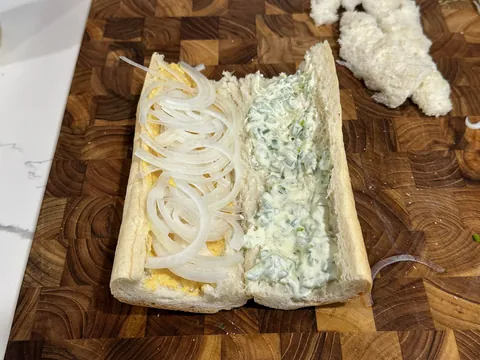 [homemade] sub sandwich