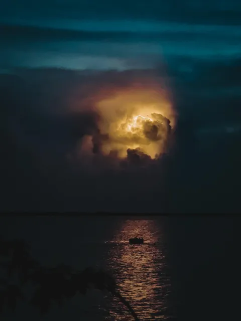 ITAP of Lightning in the Caribbean 