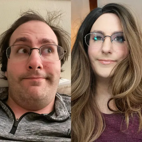 Don’t know how well received this will be but oh well. The wonders a little makeup and a wig can do for one’s confidence!