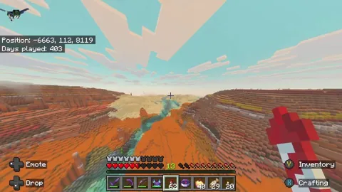 What's this flying blue cube?