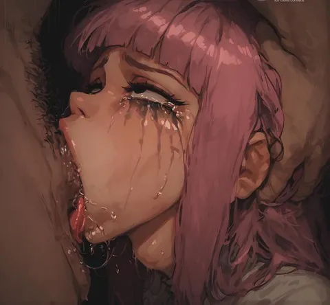 Is that what you like?! Ruined makeup and spit with cum all over your face?