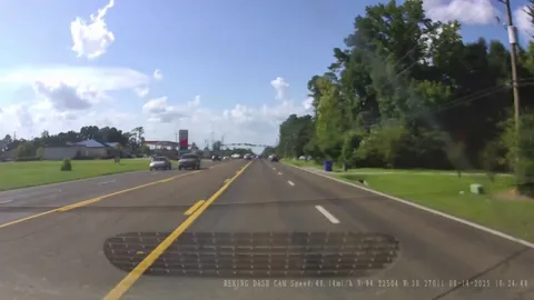 [oc] Rental truck driver ran a red light and hit me.