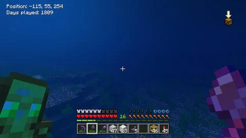 Vibrant Visuals makes deep water actually look like deep water.
