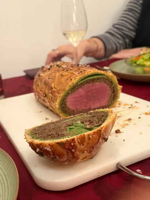 [homemade] Christmas Beef Wellington