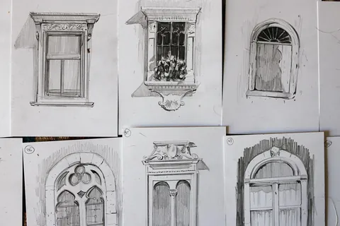 I Drew 50 Window Studies