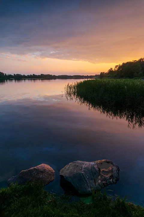 Lake Ukojas, Lithuania [OC][1600x1063]