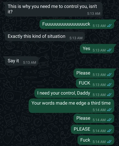 This is embarrassing, but it also feels like progress in my training so I wanted to post it 😅💕