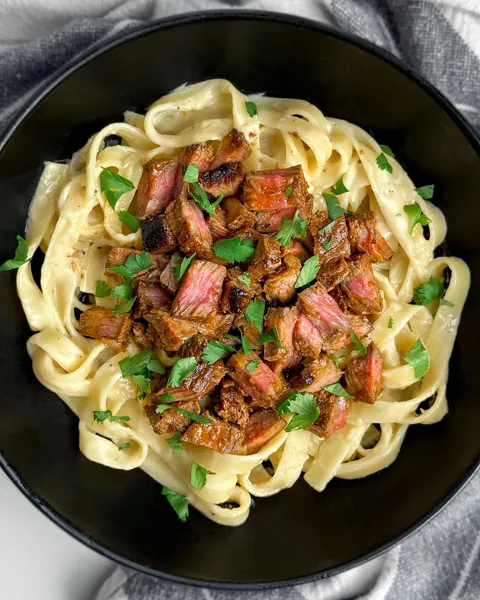 [Homemade] Steak Pasta