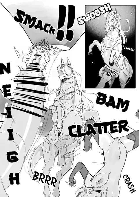 Artoria and her horse (PUK)