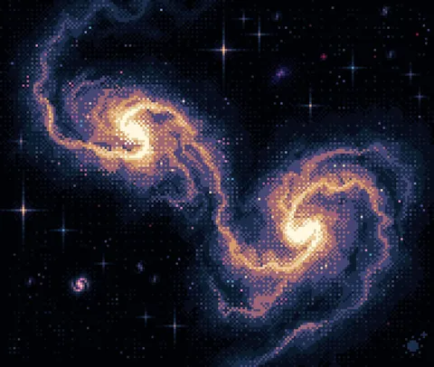 Galactic Collision