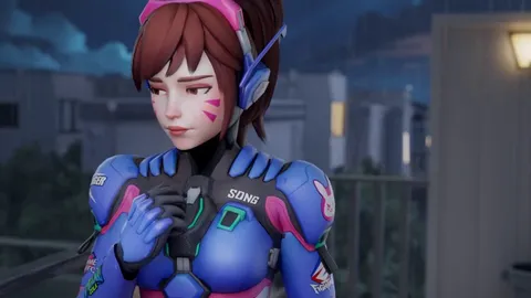 D.Va brings the condoms (Aphy3d)