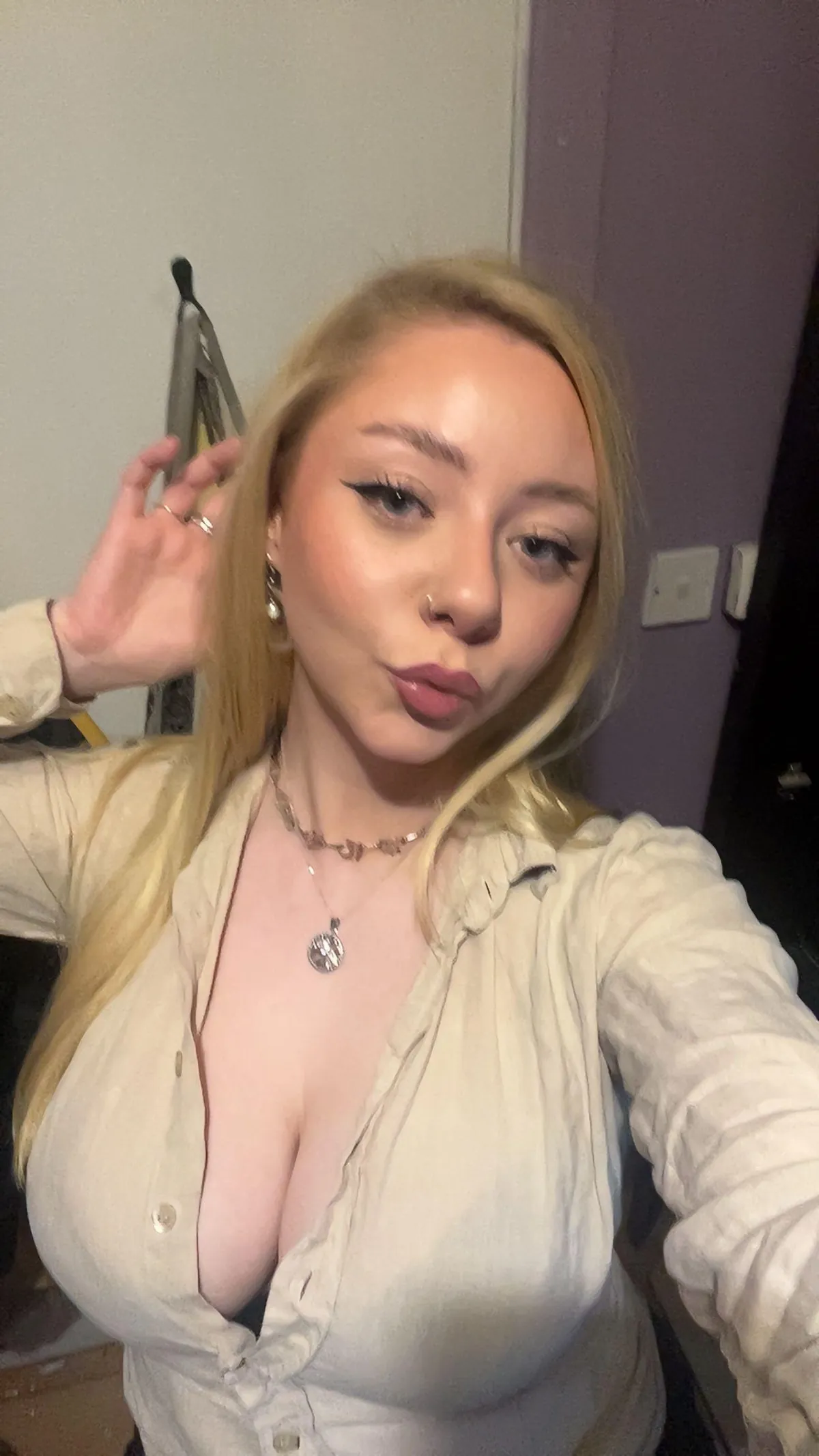 From last night before heading to the bar ❤️