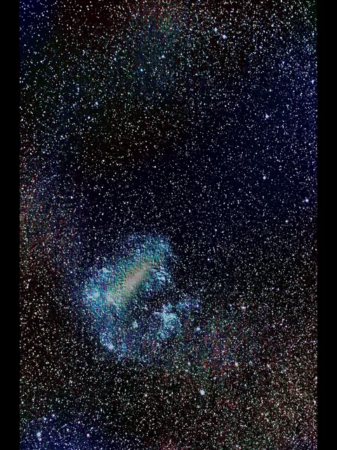 I spend 19 years of my life waiting for the opportunity to photograph this. 70 individual photos, painstakingly aligned and stacked on top of each other, to bring out all this rich hidden detail that remains unseen even through the biggest of telescopes.