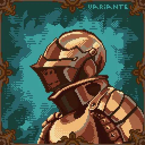 Knight Portrait Project 2/4 (Fantasy 24 Palette).