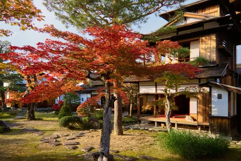 Mt. Fuji and the Japanese Alps in Autumn, Japan
