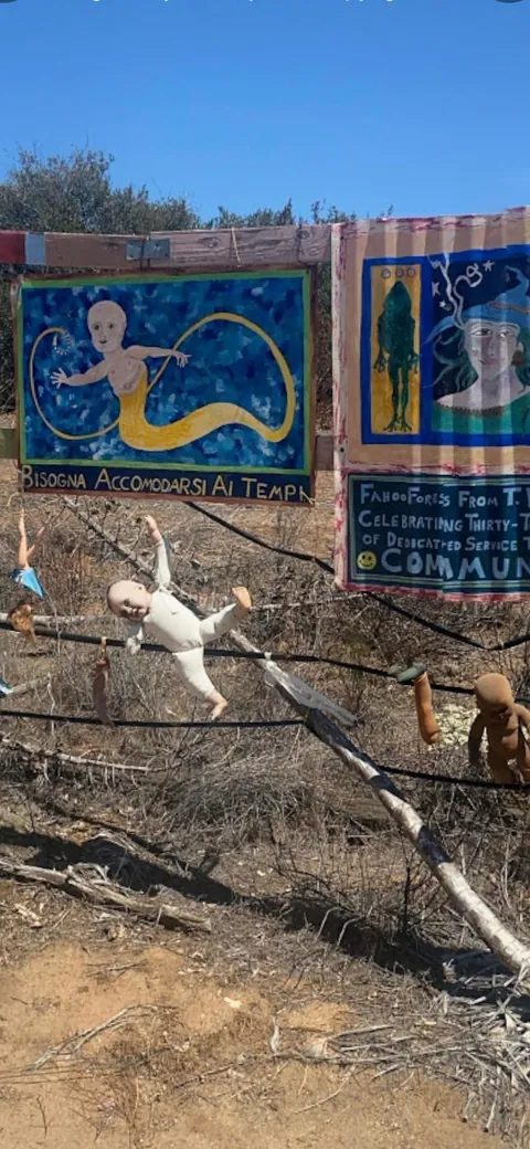 This creepy ass place we found in the middle of nowhere in the mountains east of San Diego.