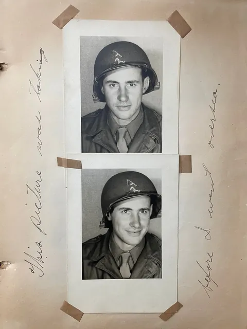 My uncle’s WWII sketchbook