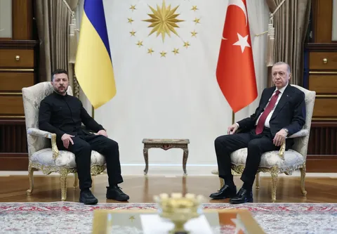 Zelensky meets Turkey's Erdogan in Ankara