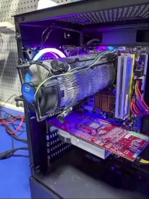 Im a guy who's obsessed with heatsinks. Saw this online, is it possible??