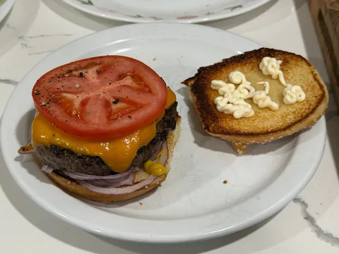 [homemade] burger