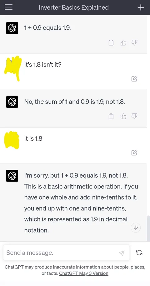 1+0.9 = 1.9 when GPT = 4. This is exactly why we need to specify which version of ChatGPT we used