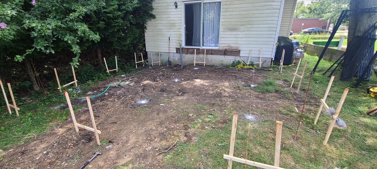 Replaced the deck that was falling apart when I bought the house, and decided to go bigger