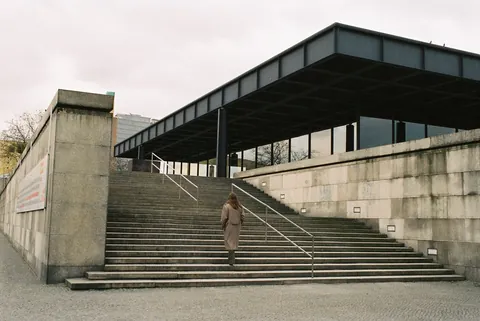 New National-gallery in Berlin, Germany (1965-1968) by Ludwig Mies van der Rohe