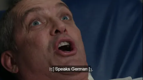 When the English captions cover up the built in subtitles so you don't actually know what they're saying