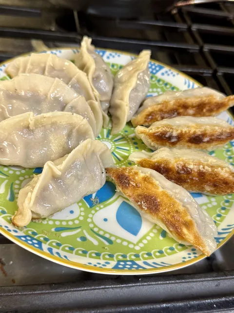 Homemade Gyoza