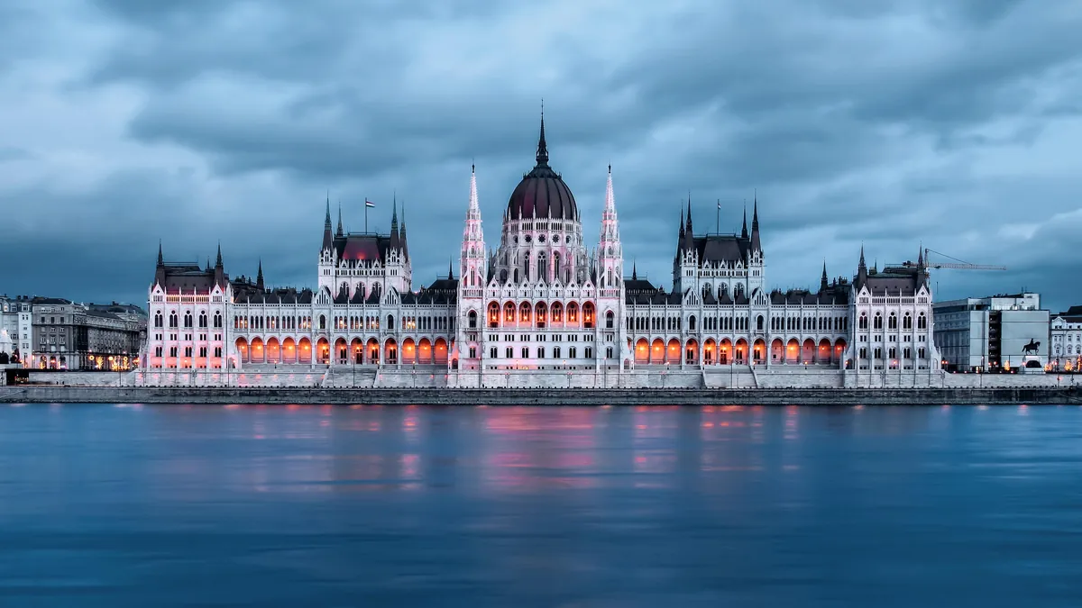 Hungarian Parliament Building - Budapest, Hungary