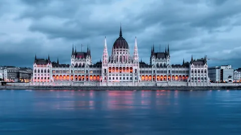 Hungarian Parliament Building - Budapest, Hungary