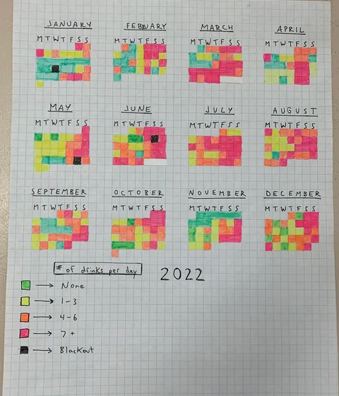 My 2022 year in review (drinking calendar)