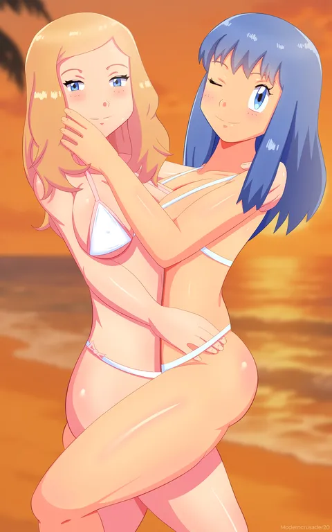 Serena and Dawn [Pokémon]