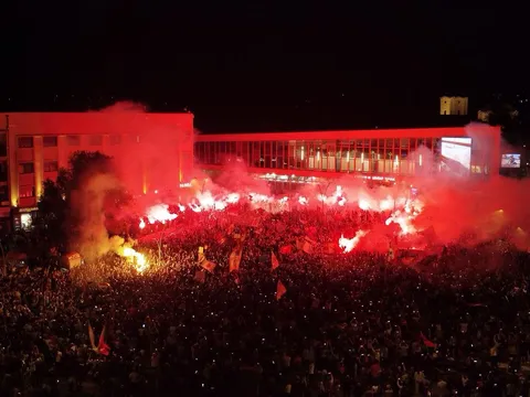 Čačak, Serbia - Two months after our president declared the end of "color revolution"