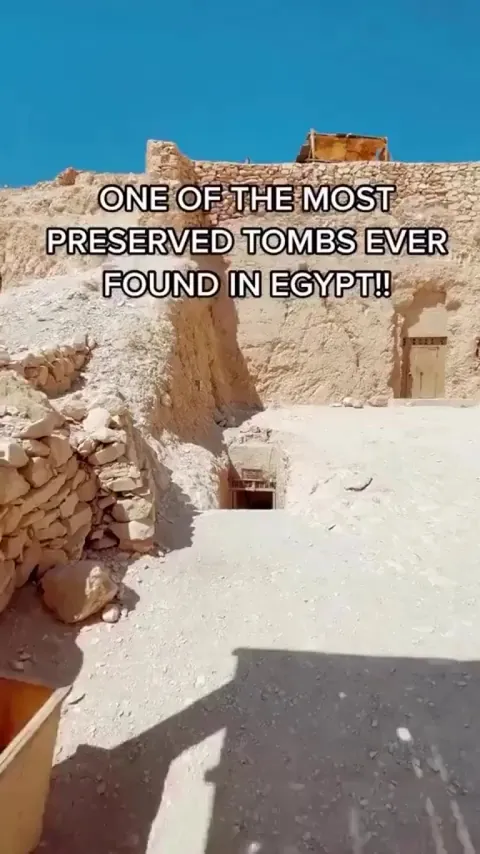 One of the most preserved tombs found in Egypt