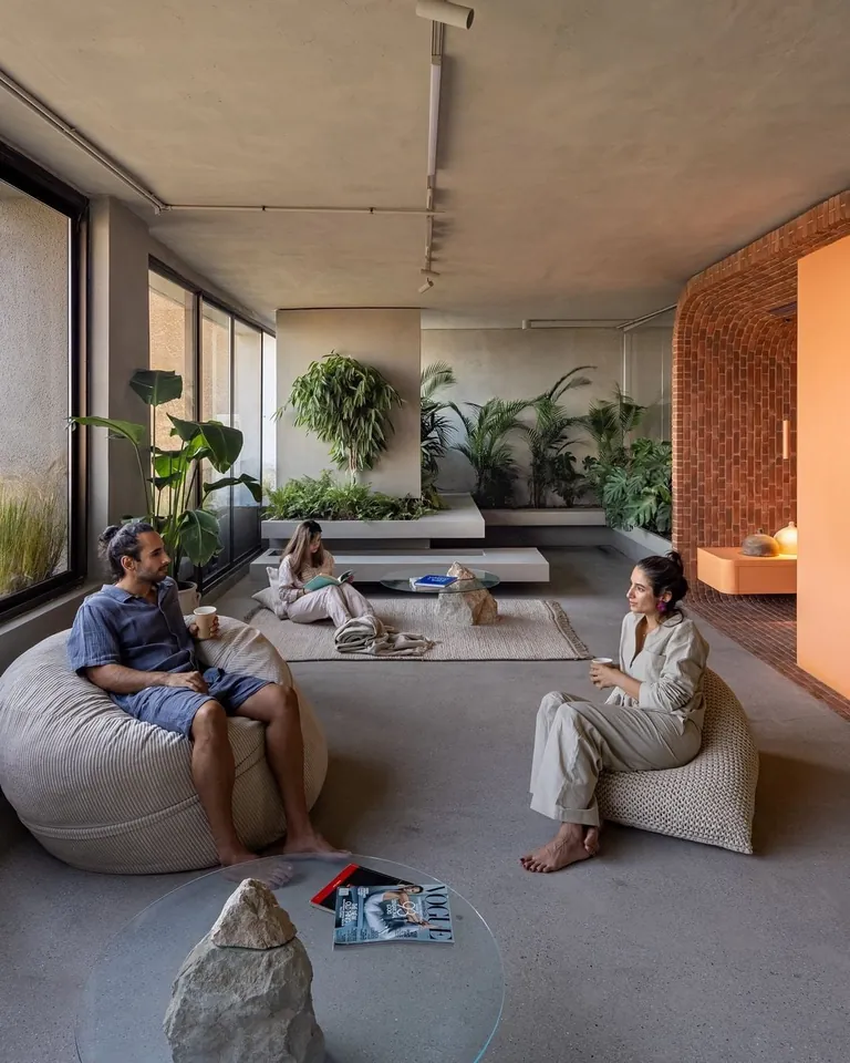 Brick - some contemporary residential buildings, iran. 