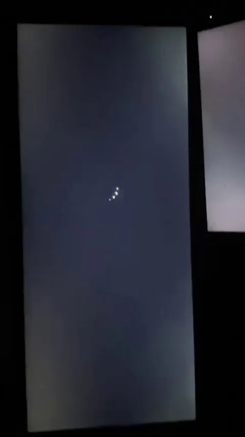 OLED in a dark environment