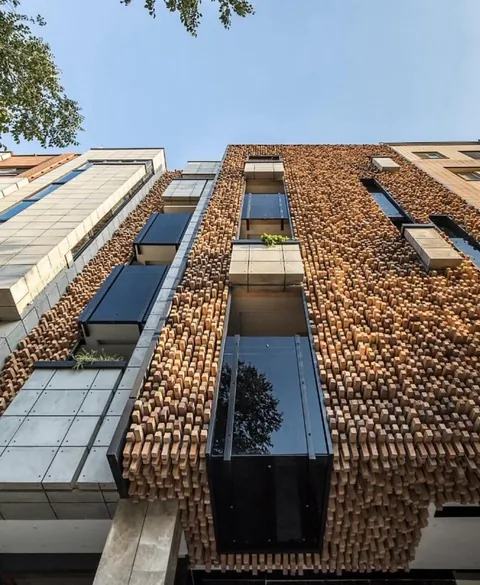 more examples of contemporary apartment buildings in Iran