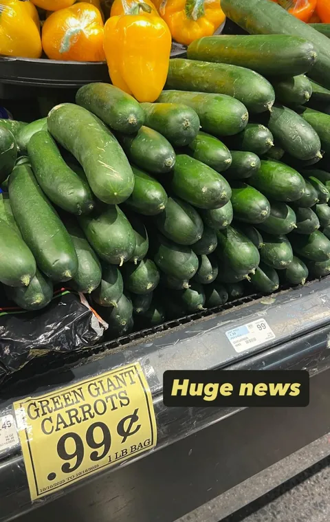 Groundbreaking science going down at my local supermarket