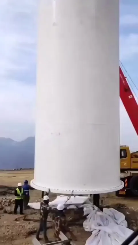 Ever wondered how these giant wind turbines are installed?