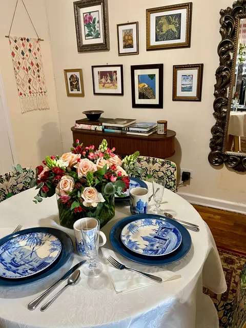 Love my cozy, eclectic apartment ✨