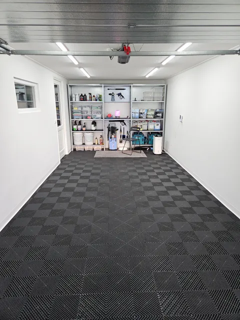 Single car garage makeover