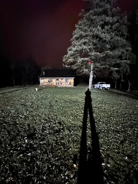 My FIL spent the past year building himself and my MIL a new house, only to move in and discover their neighbor’s garage light is less “porch lamp” and more “lighthouse beacon.”