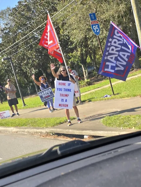 Meanwhile , here in Florida this morning …! 