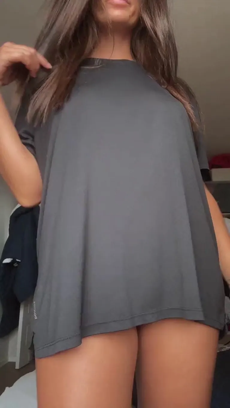 Stacked in a T-shirt