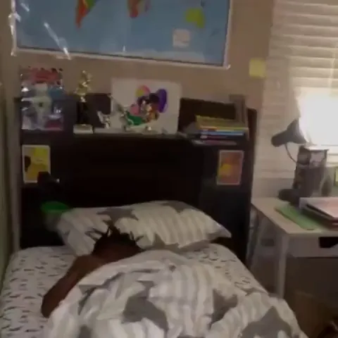 Father was deployed...and he had just returned.