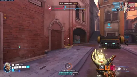 Lifeweaver caught in 4K dragging Roadhog's body to the river