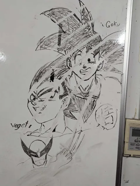 There's a disused whiteboard at work that I've been taking advantage of during my breaks [Multiple Shows]