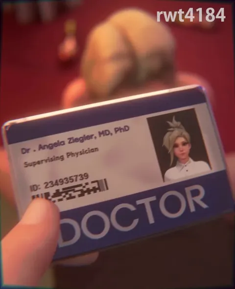 mercy takes care of you after a “hard” match~ [rwt4184]