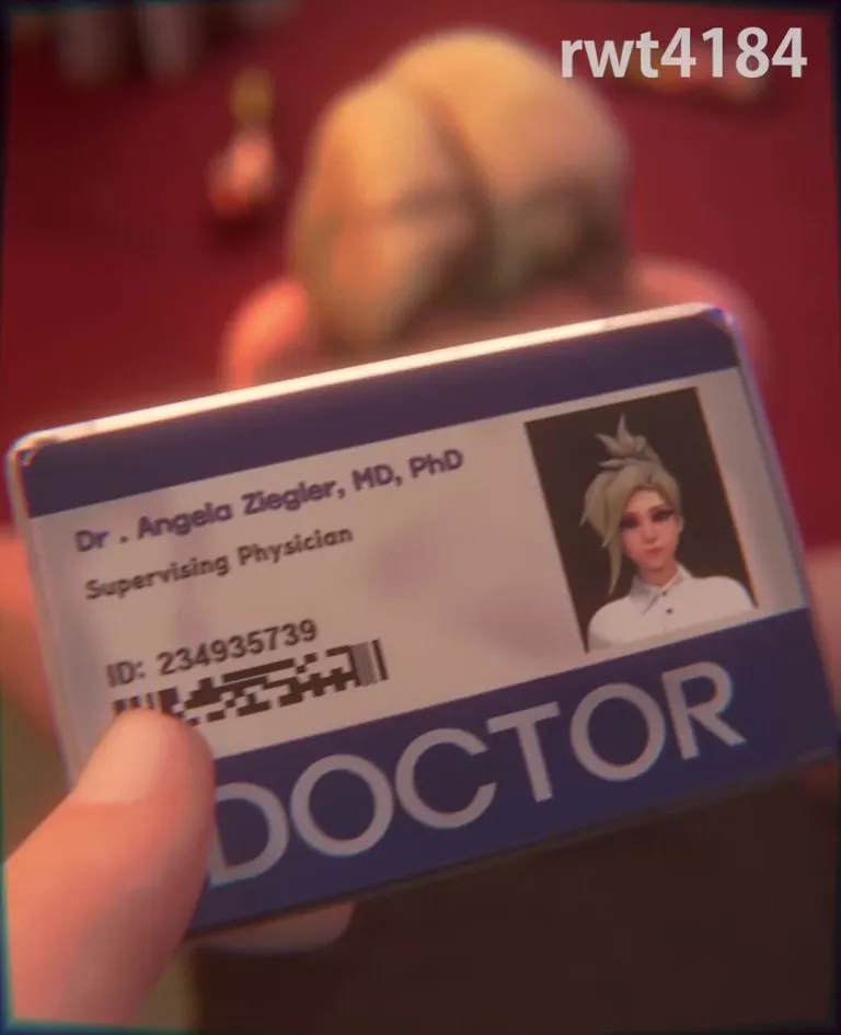 mercy takes care of you after a “hard” match~ [rwt4184]